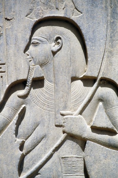 Relief from Base of Statue of Ramses II, Court of Ramses II, Temple of Amun, Luxor, Ancient Thebes by Egyptian 19th Dynasty