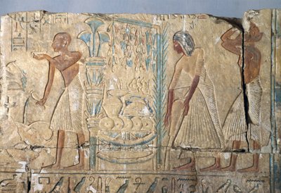 Relief from the Tomb of Netcherouymes, High Official of Ramesses II by Egyptian 19th Dynasty