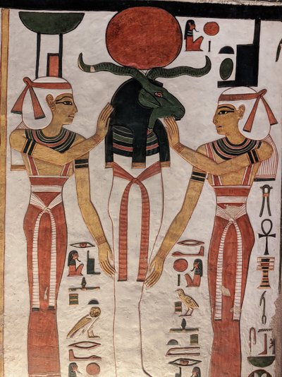 Valley of the Queens, Tomb of Nefertari by Egyptian 19th Dynasty