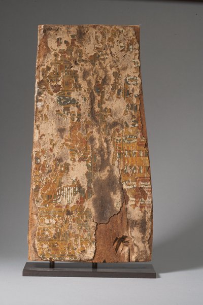 Reverse of Sarcophagus Panel, Third Intermediate Period by Egyptian 21st Dynasty