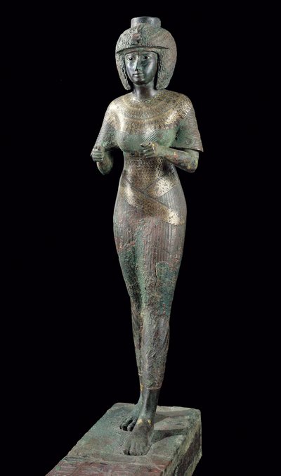 Statue of the Divine Adoratress Karomama, Third Intermediate Period by Egyptian 22nd Dynasty