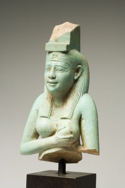 Fragment of Isis, Late Dynastic Period by Egyptian 26th Dynasty