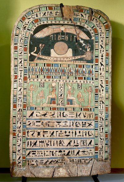 The Goddess Udjarenes Worshiping the Sun by Egyptian 26th Dynasty