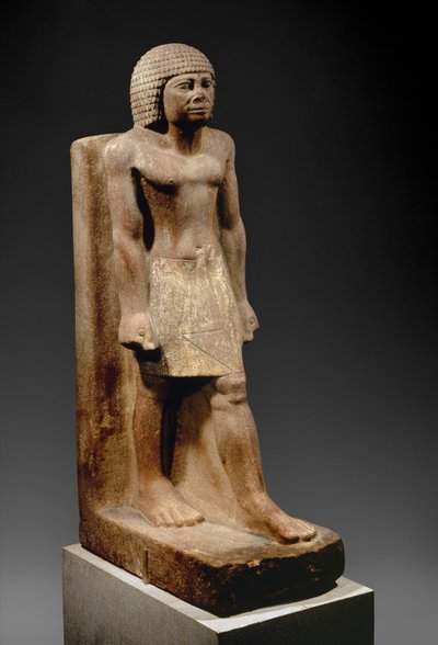 Striding Figure, c. 2575-2465 B.C. by Egyptian 4th Dynasty