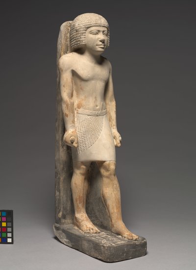 Striding Statue of Minnefer by Egyptian 5th Dynasty