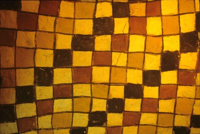 Ancient Egypt, Pattern from tomb ceiling, Painting, Tomb of Sennufer, Thebes, Luxor by Egyptian Egyptian