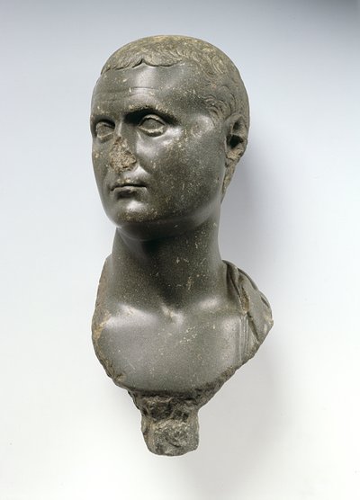 Bust of a Roman Nobleman, Said to Be Mark Anthony, Possibly from Alexandria, Egypt by Egyptian Ptolemaic Period