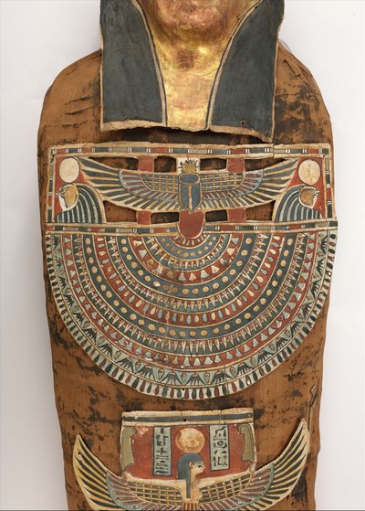 Mummy of Nesmin (detail) by Egyptian Ptolemaic Period