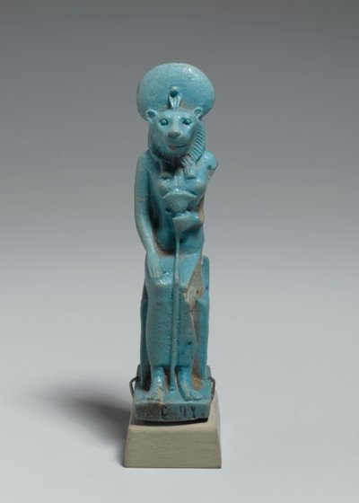 Seated figure of Sekhmet, 305-30 BC by Egyptian Ptolemaic Period