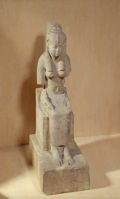 Statue of the Goddess Rattawy, from Medamud by Egyptian Ptolemaic Period