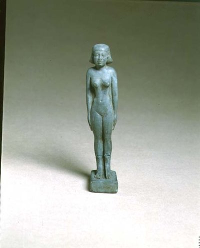 Statuette of a Divine Consort by Egyptian Ptolemaic Period