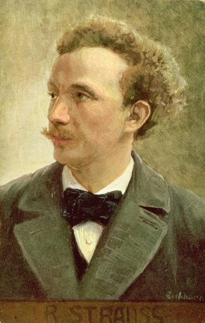 Postcard of Richard Strauss, c.1914 by Eichhorn Eichhorn