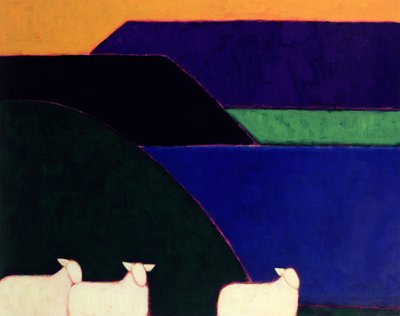 Fjord Snaefellness, 1999 by Eithne Contemporary Artist Donne