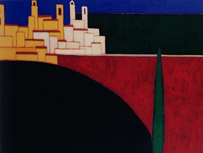 San Gimignano, 1999 by Eithne Contemporary Artist Donne