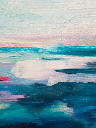 Abstract Ocean Horizon by Ejaaz Haniff