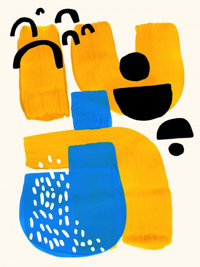 Bold Abstract Shapes by Ejaaz Haniff