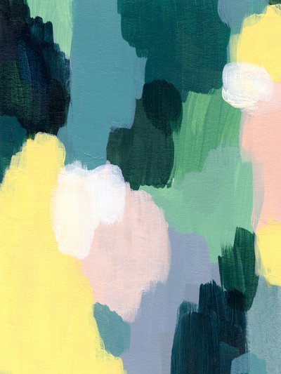 Colorful Brushstroke Abstract by Ejaaz Haniff