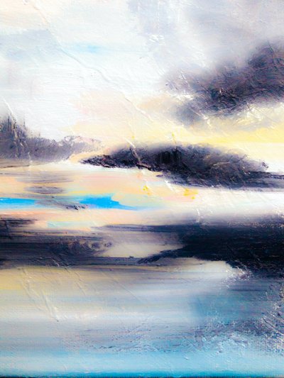 Dramatic Abstract Seascape by Ejaaz Haniff