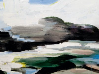 Moody Abstract Landscape by Ejaaz Haniff