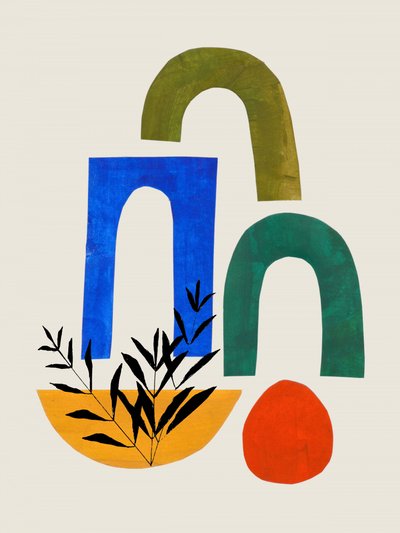 Organic Arches and Plants by Ejaaz Haniff