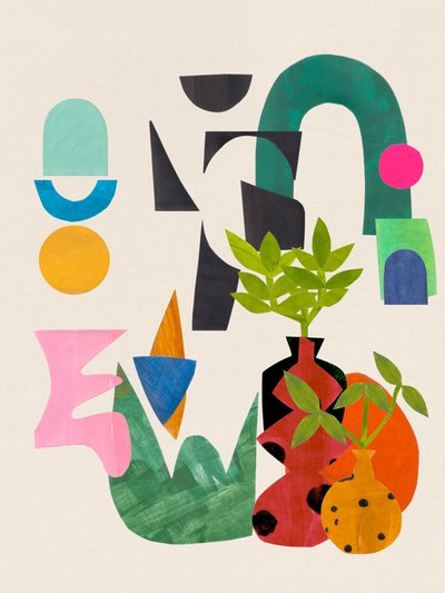 Playful Abstract Still Life by Ejaaz Haniff