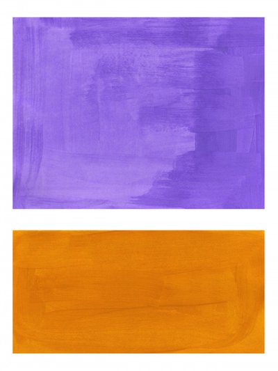 Purple Orange Abstract Texture by Ejaaz Haniff