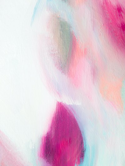 Soft Pastel Abstraction by Ejaaz Haniff