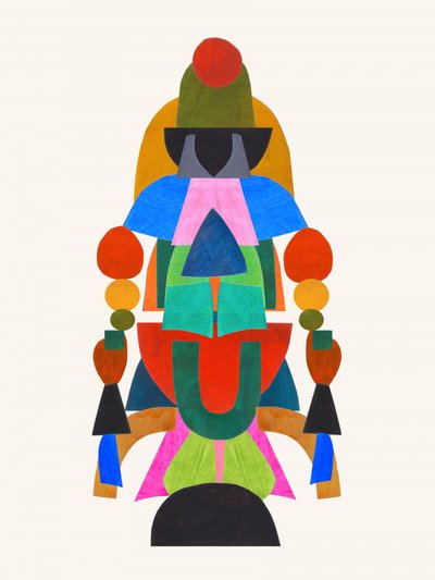 Vibrant Abstract Geometry by Ejaaz Haniff