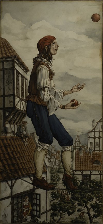 Giant Juggler Old Town by Ekaterina Andersson