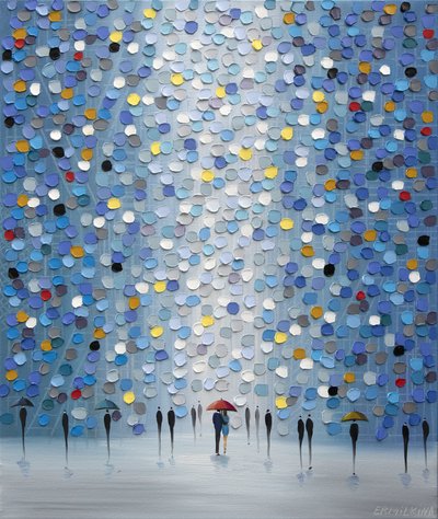 Love In The Rain by Ekaterina Ermilkina