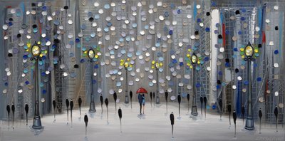 Rainy City Love Story by Ekaterina Ermilkina