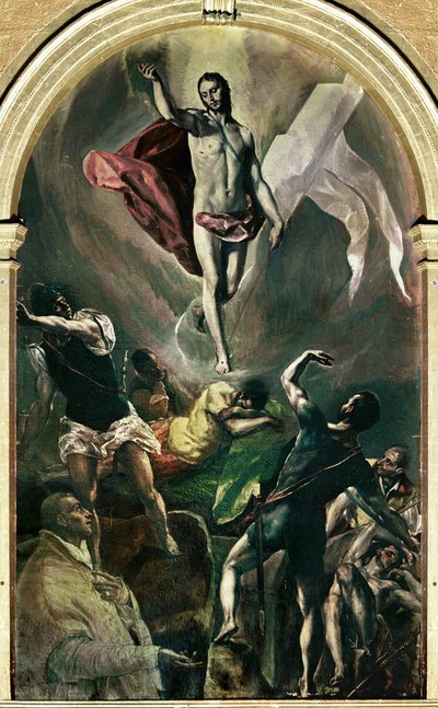 Resurrection by El (1541-1614) Greco