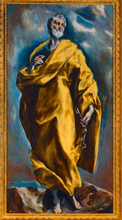 Saint Peter by El (1541-1614) Greco