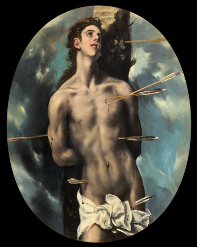 St. Sebastian, c.1610-14 by El (1541-1614) Greco