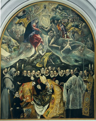 The Burial of the Count of Orgaz by El (1541-1614) Greco