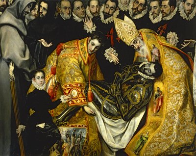 The Burial of the Count of Orgaz by El (1541-1614) Greco