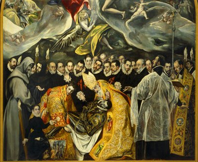 The Burial of the Count of Orgaz by El (1541-1614) Greco