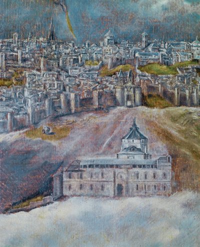View and Map of Toledo by El (1541-1614) Greco