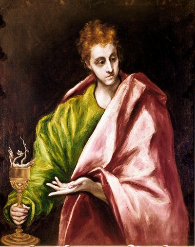 Apostolate of the Cathedral of Toledo: The Apostle Saint John the Evangelist by El Greco