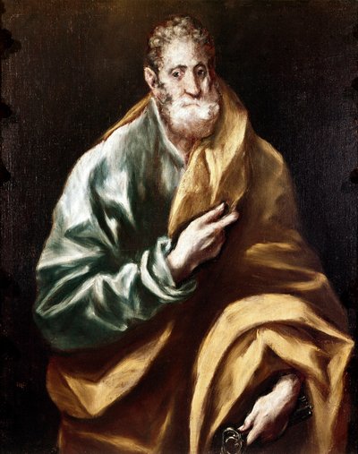The Apostle Saint Peter by El Greco