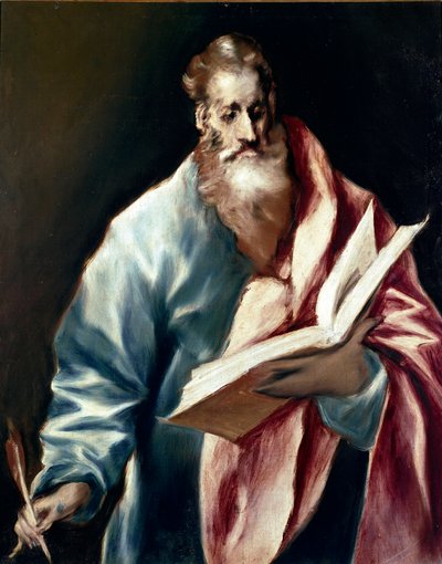 Apostle Saint Matthew by El Greco