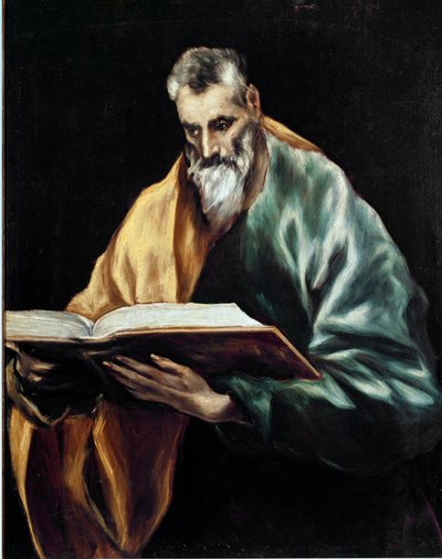 Apostle Saint Simon by El Greco