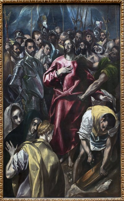 Christ Stripped of His Tunic by El Greco