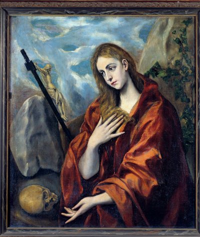 The Penitent Magdalene by El Greco