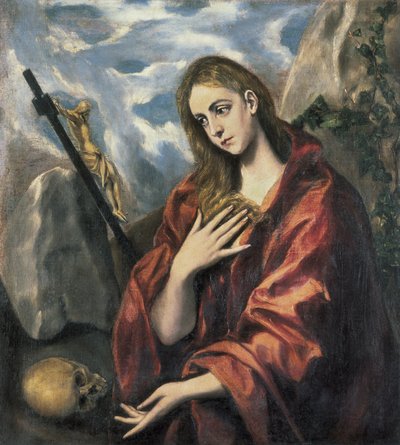 Mary Magdalen in Penitence by El Greco