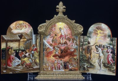 Portable altar by El Greco