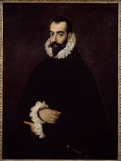 Presumed Portrait of the Duke of Benavente by El Greco