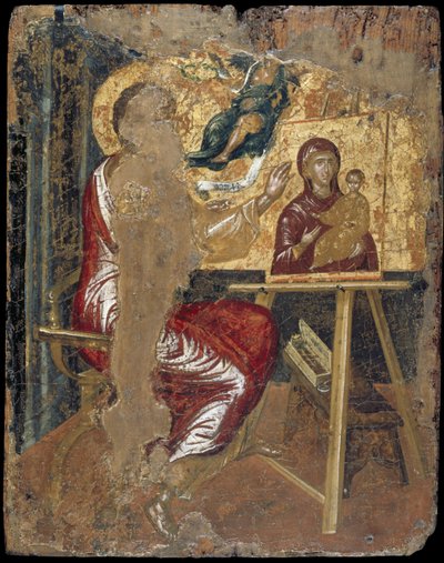 The Apostle Luke Painting the Virgin Hodegetria by El Greco