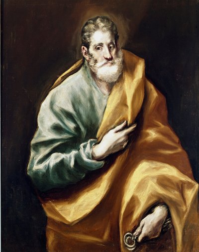 Saint Peter the Apostle by El Greco