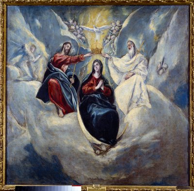 The Coronation of the Virgin by El Greco